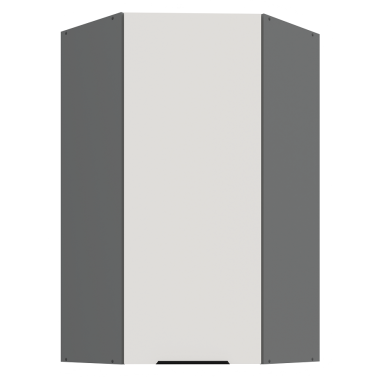 Pakabinama kampinė spintelė (60x60/108) - 45°