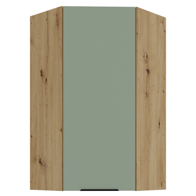 Pakabinama kampinė spintelė (60x60/108) - 45°