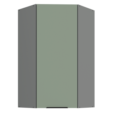 Pakabinama kampinė spintelė (60x60/108) - 45°