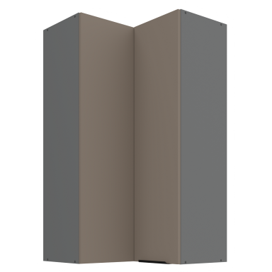 Pakabinama kampinė spintelė (60x60/108) - 90°