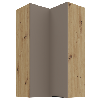 Pakabinama kampinė spintelė (60x60/108) - 90°