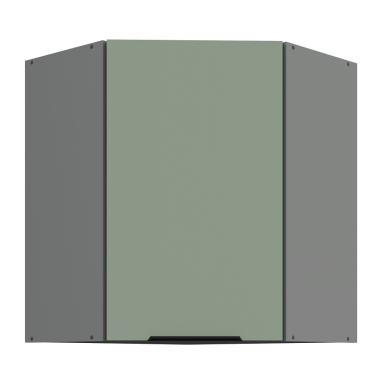 Pakabinama kampinė spintelė (60x60/72) - 45°