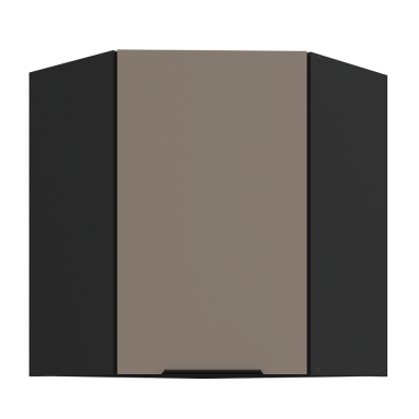 Pakabinama kampinė spintelė (60x60/72) - 45°