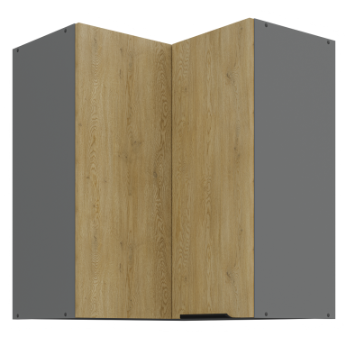 Pakabinama kampinė spintelė (60x60/72) - 90°