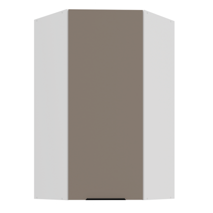 Pakabinama kampinė spintelė (60x60/108) - 45°