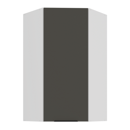 Pakabinama kampinė spintelė (60x60/108) - 45°
