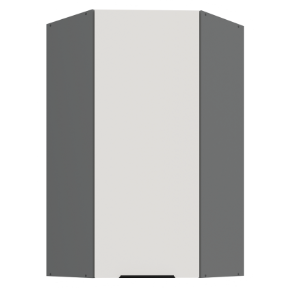 Pakabinama kampinė spintelė (60x60/108) - 45°