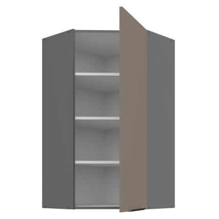 Pakabinama kampinė spintelė (60x60/108) - 45° 1
