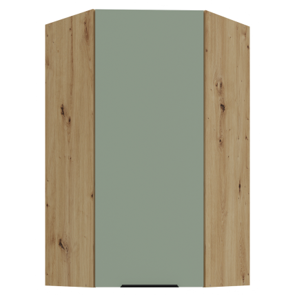 Pakabinama kampinė spintelė (60x60/108) - 45°
