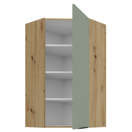 Pakabinama kampinė spintelė (60x60/108) - 45° 1