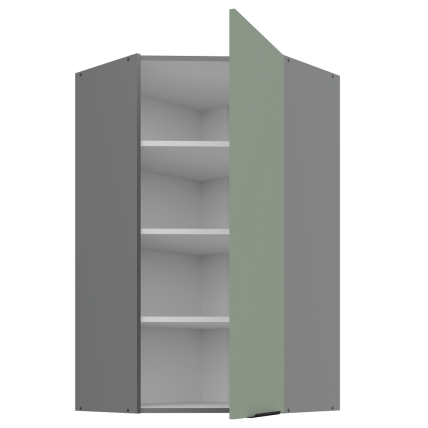 Pakabinama kampinė spintelė (60x60/108) - 45° 1