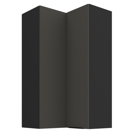 Pakabinama kampinė spintelė (60x60/108) - 90°