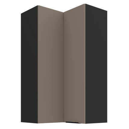 Pakabinama kampinė spintelė (60x60/108) - 90°