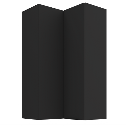 Pakabinama kampinė spintelė (60x60/108) - 90°