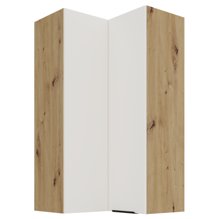 Pakabinama kampinė spintelė (60x60/108) - 90°