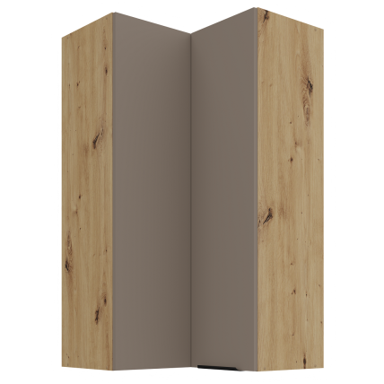 Pakabinama kampinė spintelė (60x60/108) - 90°