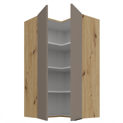 Pakabinama kampinė spintelė (60x60/108) - 90° 1