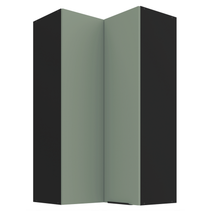 Pakabinama kampinė spintelė (60x60/108) - 90°