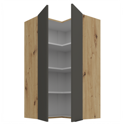 Pakabinama kampinė spintelė (60x60/108) - 90° 1