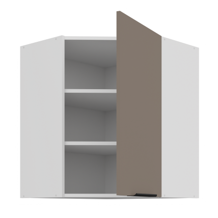 Pakabinama kampinė spintelė (60x60/72) - 45° 1