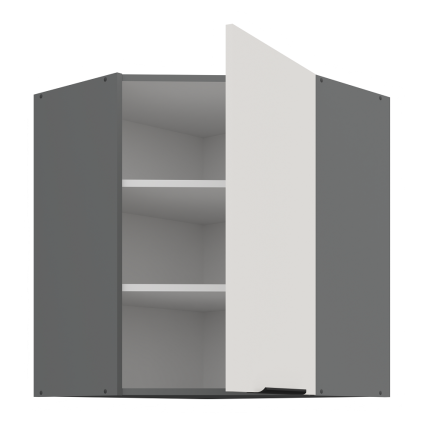 Pakabinama kampinė spintelė (60x60/72) - 45° 1