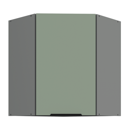 Pakabinama kampinė spintelė (60x60/72) - 45°