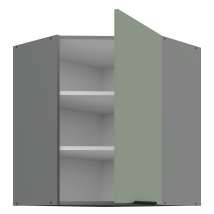 Pakabinama kampinė spintelė (60x60/72) - 45° 1