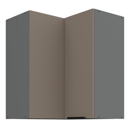 Pakabinama kampinė spintelė (60x60/72) - 90°