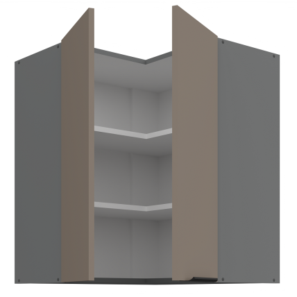 Pakabinama kampinė spintelė (60x60/72) - 90° 1