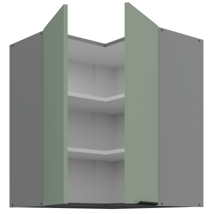 Pakabinama kampinė spintelė (60x60/72) - 90° 1