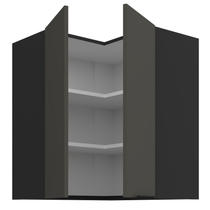 Pakabinama kampinė spintelė (60x60/72) - 90° 1