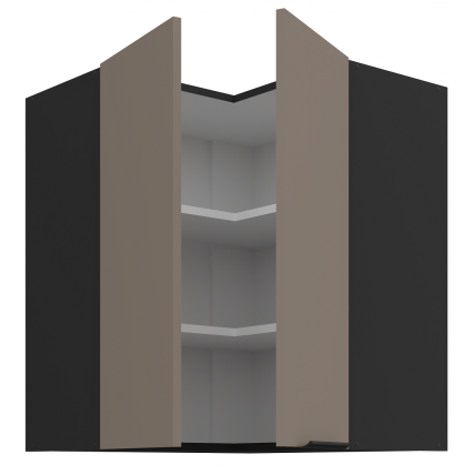 Pakabinama kampinė spintelė (60x60/72) - 90° 1