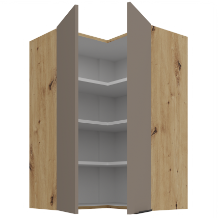 Pakabinama kampinė spintelė (60x60/90) - 90° 1