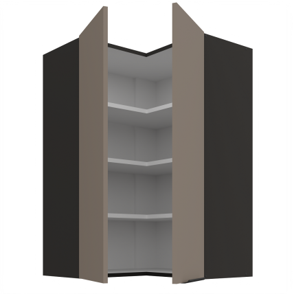 Pakabinama kampinė spintelė (60x60/90) - 90° 1
