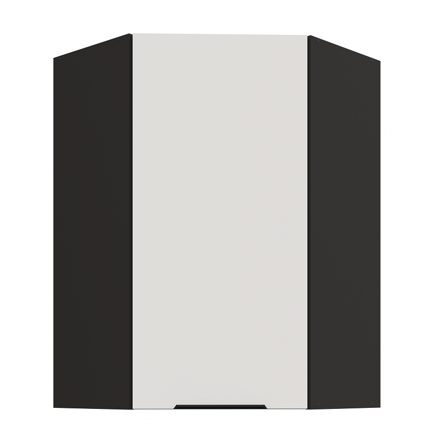 Pakabinama kampinė spintelė (60x60/90) - 45°