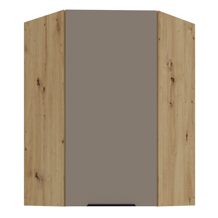 Pakabinama kampinė spintelė (60x60/90) - 45°