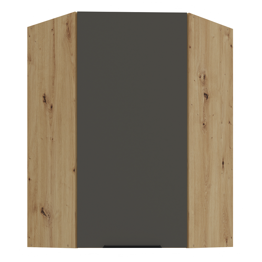 Pakabinama kampinė spintelė (60x60/90) - 45°