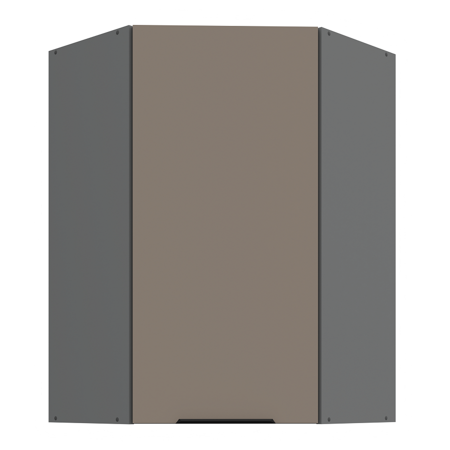 Pakabinama kampinė spintelė (60x60/90) - 45°