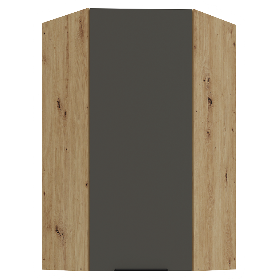 Pakabinama kampinė spintelė (60x60/108) - 45°