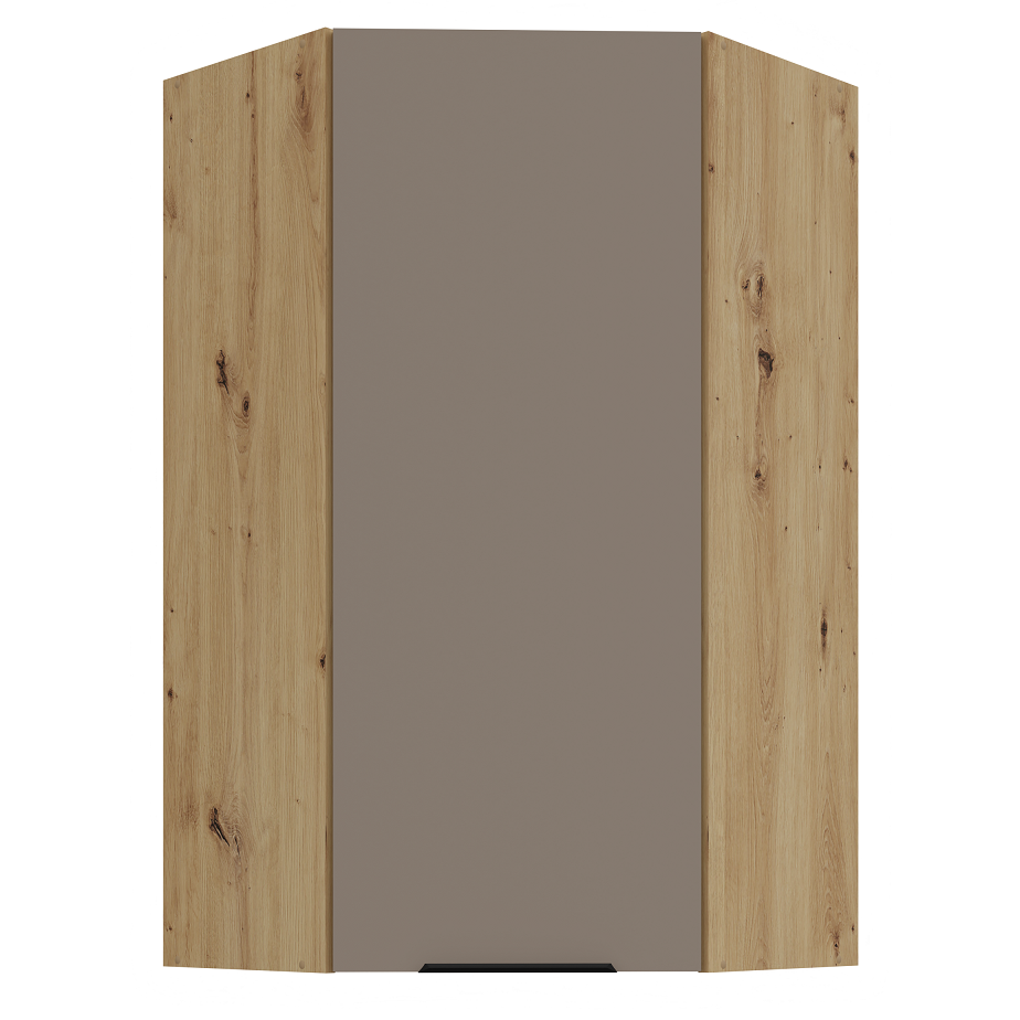 Pakabinama kampinė spintelė (60x60/108) - 45°