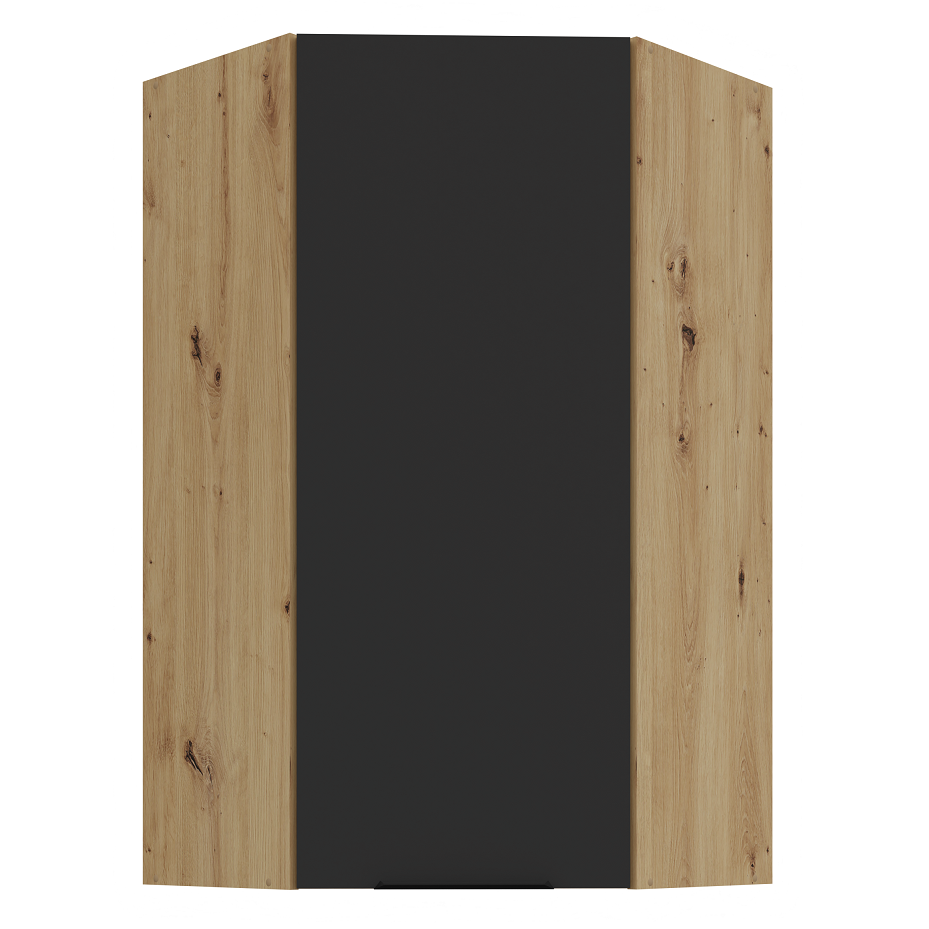 Pakabinama kampinė spintelė (60x60/108) - 45°