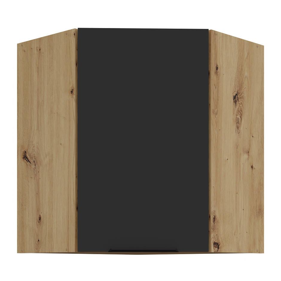 Pakabinama kampinė spintelė (60x60/72) - 45°