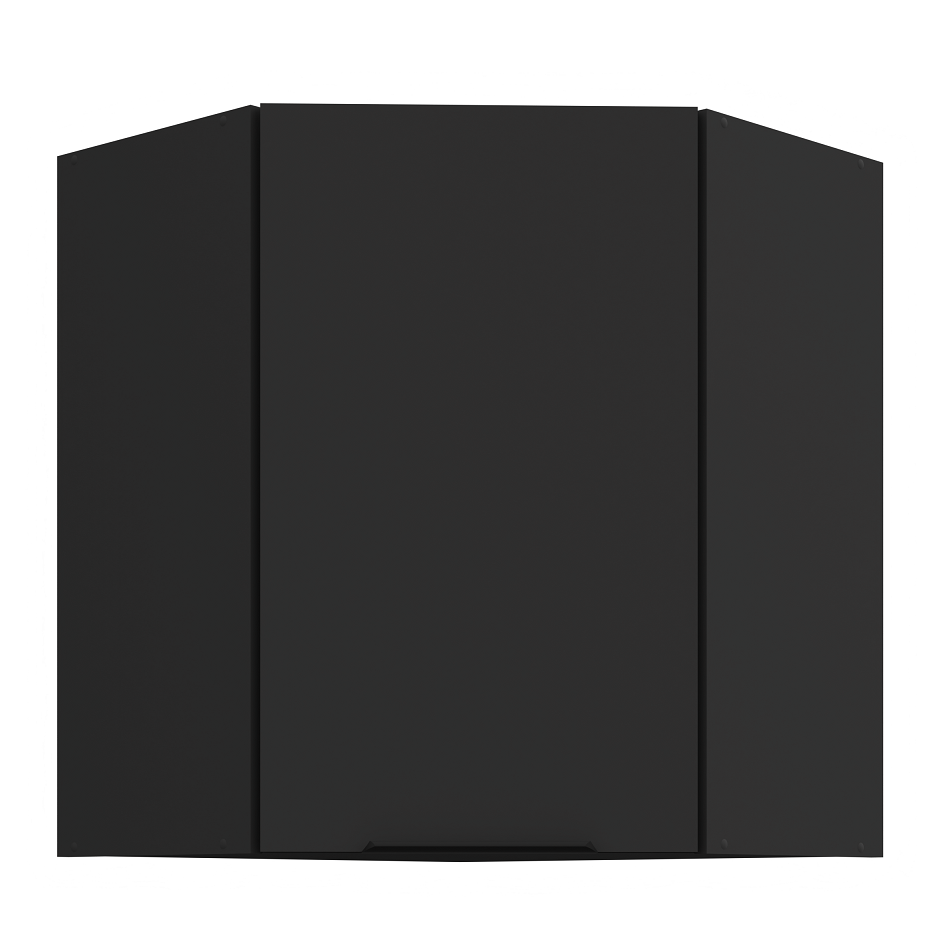 Pakabinama kampinė spintelė (60x60/72) - 45°