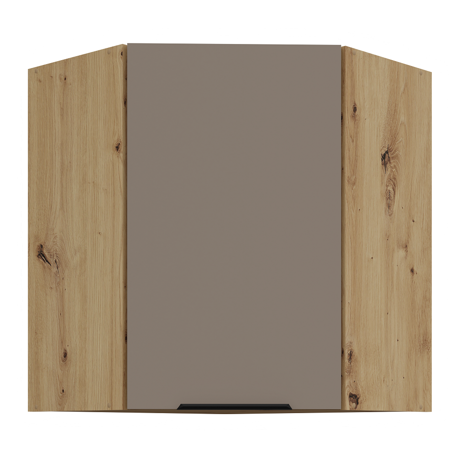 Pakabinama kampinė spintelė (60x60/72) - 45°