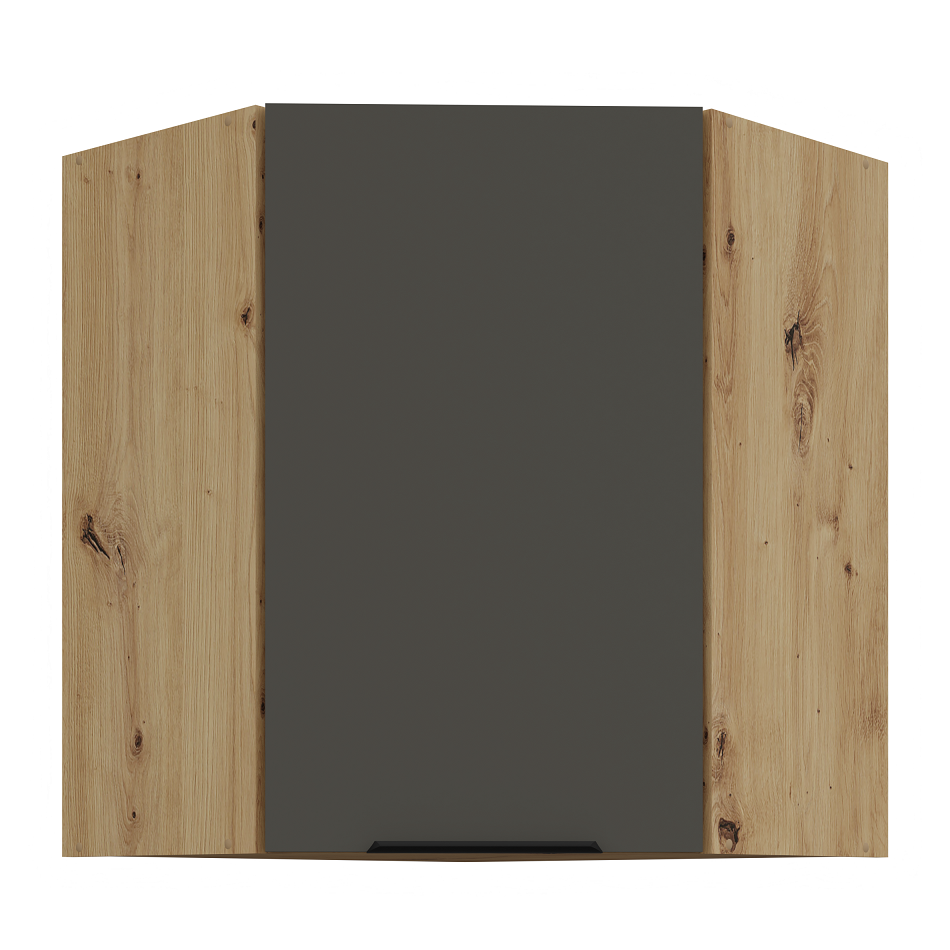Pakabinama kampinė spintelė (60x60/72) - 45°