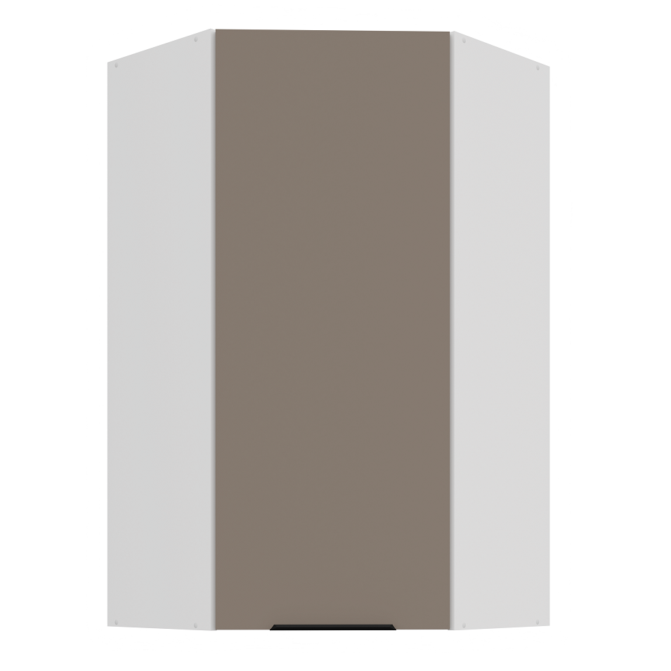 Pakabinama kampinė spintelė (60x60/108) - 45°