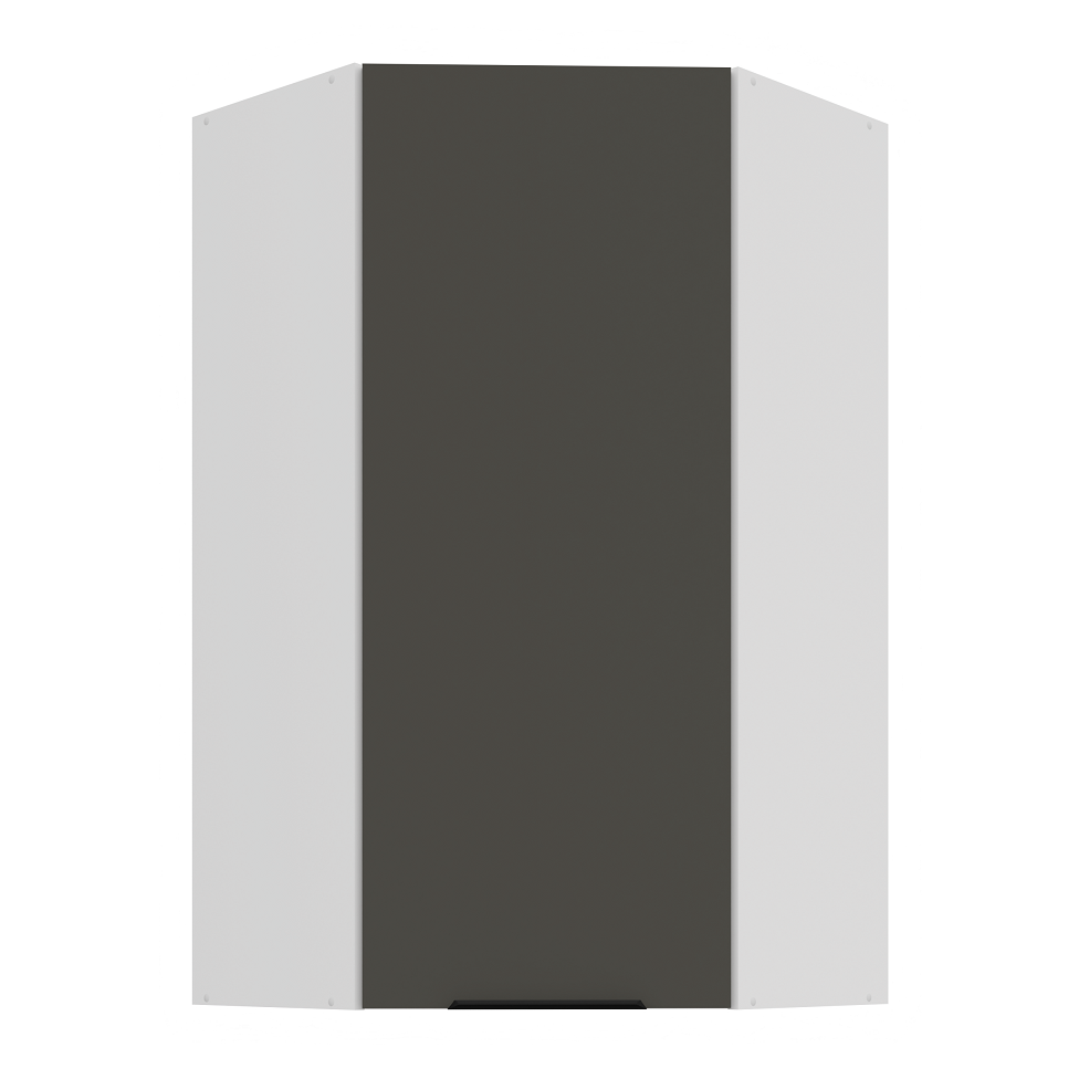 Pakabinama kampinė spintelė (60x60/108) - 45°