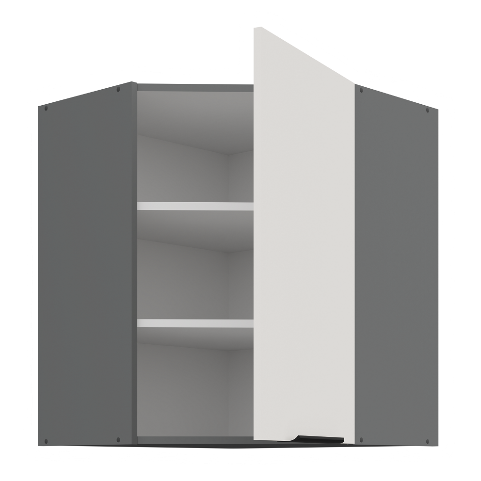 Pakabinama kampinė spintelė (60x60/72) - 45° 1