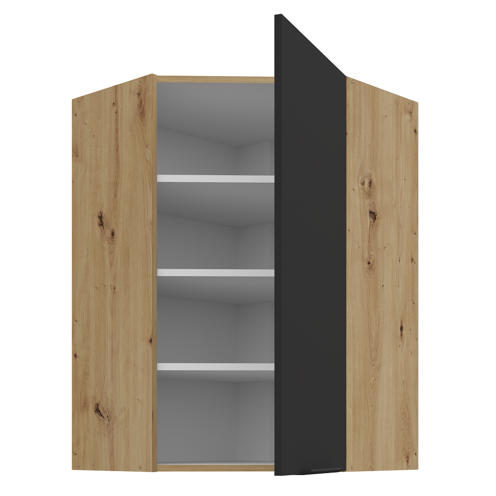 Pakabinama kampinė spintelė (60x60/90) - 45° 1