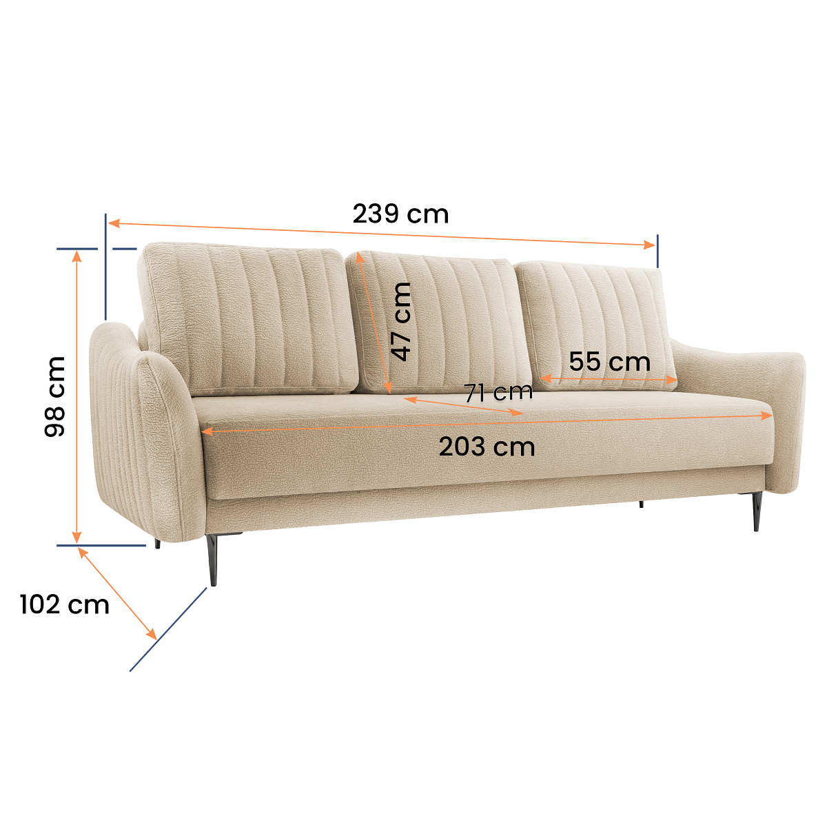 Sofa - lova "LATINA" 6